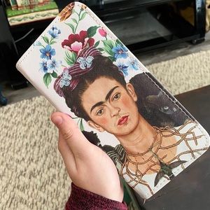 Frida Kahlo wallet/clutch